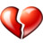 Broken heart Icon